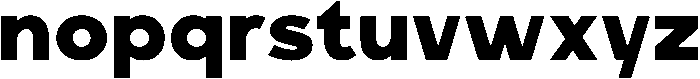 Carteny Black otf (900) Font LOWERCASE