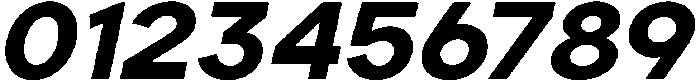 Carteny Extra Bold Italic otf (700) Font OTHER CHARS