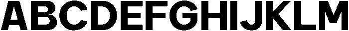 Carteny Extra Bold otf (700) Font UPPERCASE