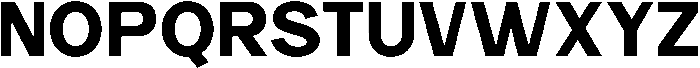 Carteny Extra Bold otf (700) Font UPPERCASE