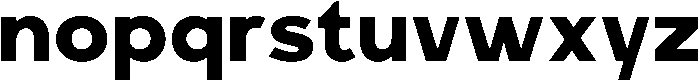 Carteny Extra Bold otf (700) Font LOWERCASE