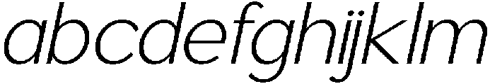 Carteny Extra Light Italic otf (200) FONT