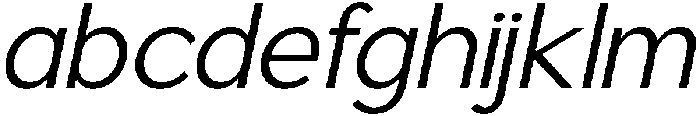 Carteny Light Italic otf (300) FONT
