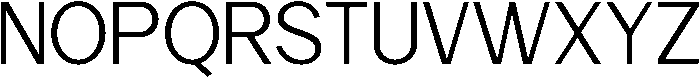 Carteny Light otf (300) Font UPPERCASE