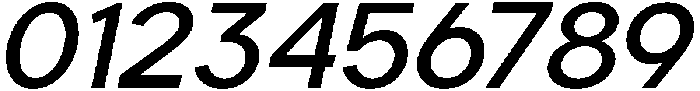 Carteny Medium Italic otf (500) Font OTHER CHARS