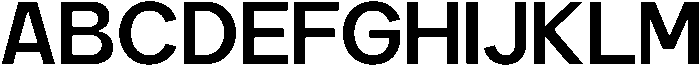 Carteny Semi Bold otf (600) Font UPPERCASE