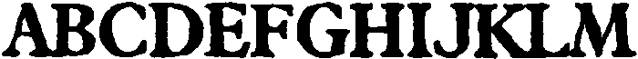 Carterion Angular otf (400) Font UPPERCASE