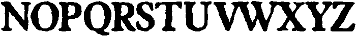 Carterion Angular otf (400) Font UPPERCASE