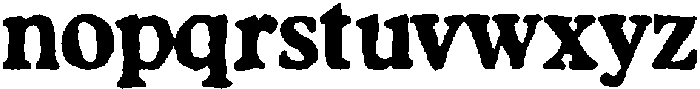 Carterion Brush otf (400) Font LOWERCASE