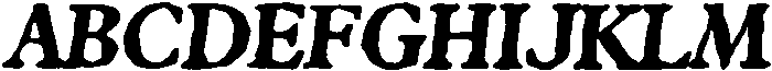 Carterion Chalk Italic otf (400) Font UPPERCASE