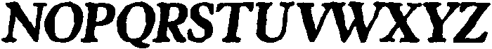 Carterion Graphite Italic otf (400) Font UPPERCASE