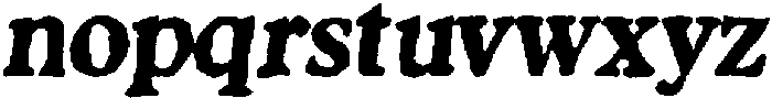Carterion Graphite Italic otf (400) Font LOWERCASE