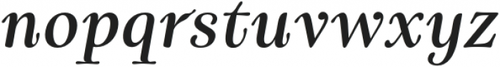 Cartes Ext Demi Italic otf (400) Font LOWERCASE