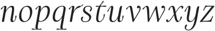 Cartes Ext Light Italic otf (300) Font LOWERCASE