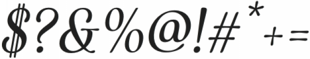 Cartes Ext Medium Italic otf (500) Font OTHER CHARS