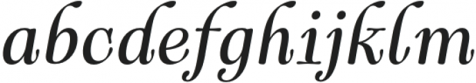 Cartes Ext Medium Italic otf (500) Font LOWERCASE