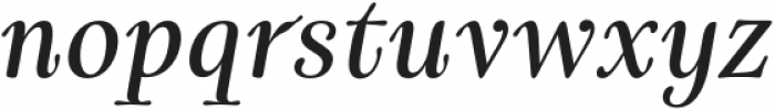 Cartes Norm Medium Italic otf (500) Font LOWERCASE