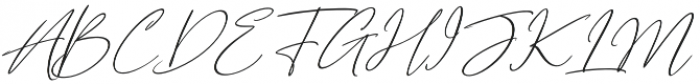 Cartines Signatures Italic2 otf (400) Font UPPERCASE