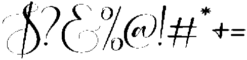 Cartney-Regular otf (400) Font OTHER CHARS