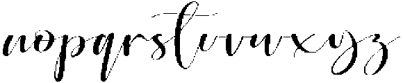 Cartney-Regular otf (400) Font LOWERCASE