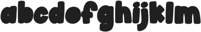 Cartoon Kid Fill otf (400) Font LOWERCASE