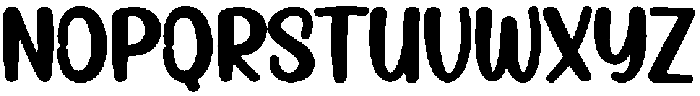 Cartoon Regular otf (400) Font LOWERCASE