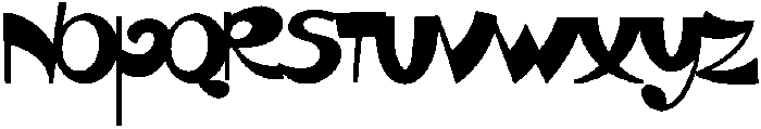 Cartoon Regular otf (400) Font LOWERCASE