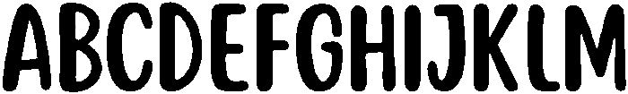 Cartoon Regular otf (400) Font UPPERCASE