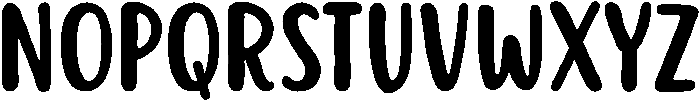 Cartoon Regular otf (400) Font LOWERCASE