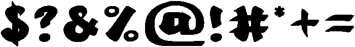 Cartoon otf (400) Font OTHER CHARS