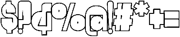 Cartoony Color4 ttf (400) Font OTHER CHARS