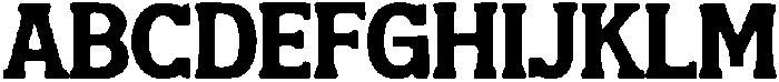 Cartton Bold Regular otf (700) Font UPPERCASE