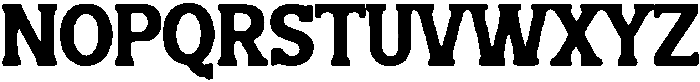 Cartton Bold Regular otf (700) Font UPPERCASE