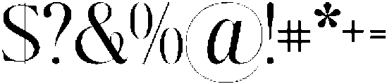 Caruok otf (400) Font OTHER CHARS