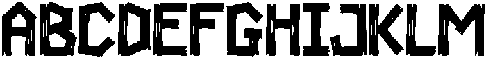 Carved Lines otf (400) Font UPPERCASE