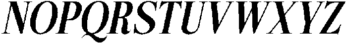 Casa Leru Italic otf (400) Font LOWERCASE