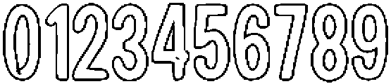 Casa Oliva Maravilla Outline Rg otf (400) Font OTHER CHARS