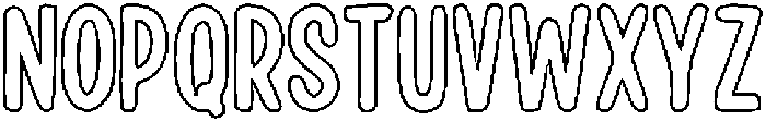 Casa Oliva Maravilla Outline Rg otf (400) Font UPPERCASE