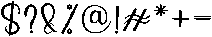 Cascade Regular otf (400) Font OTHER CHARS