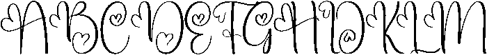 Cascade Regular otf (400) Font UPPERCASE