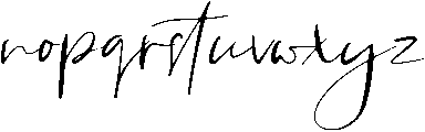 Cascade otf (400) Font LOWERCASE