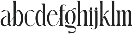 Caseda Regular otf (400) Font LOWERCASE