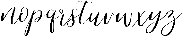 Cashmere otf (400) Font LOWERCASE