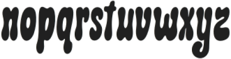 Cashup Regular otf (400) Font LOWERCASE