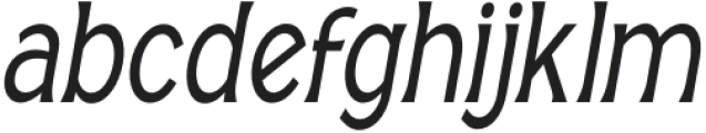 Casille Extra Italic otf (400) Font LOWERCASE