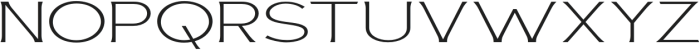 Casille Extra Light Extra Expanded otf (200) Font UPPERCASE