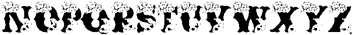 Caskford Easter otf (400) Font UPPERCASE