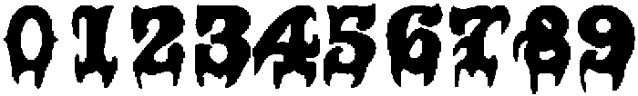 Caskford Halloween otf (400) Font OTHER CHARS