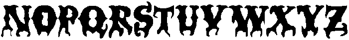 Caskford Halloween otf (400) Font UPPERCASE
