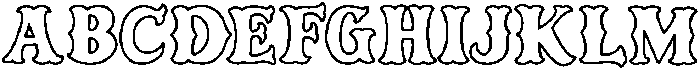 Caskford Hollow otf (400) Font UPPERCASE